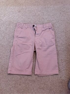 Zara Pale Pink Kids Cotton Shorts